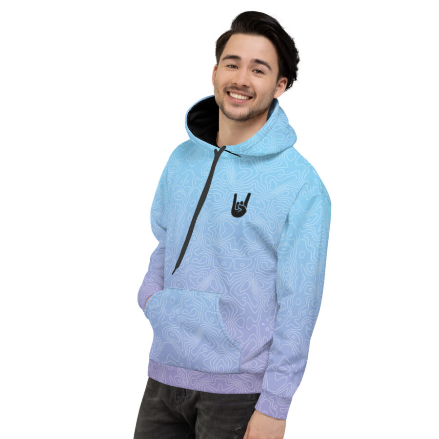 #WubbyGang Gradient Hoodie - Image 4