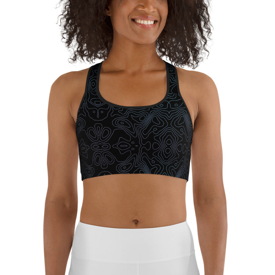 #WubbyGang Black Sports Bra