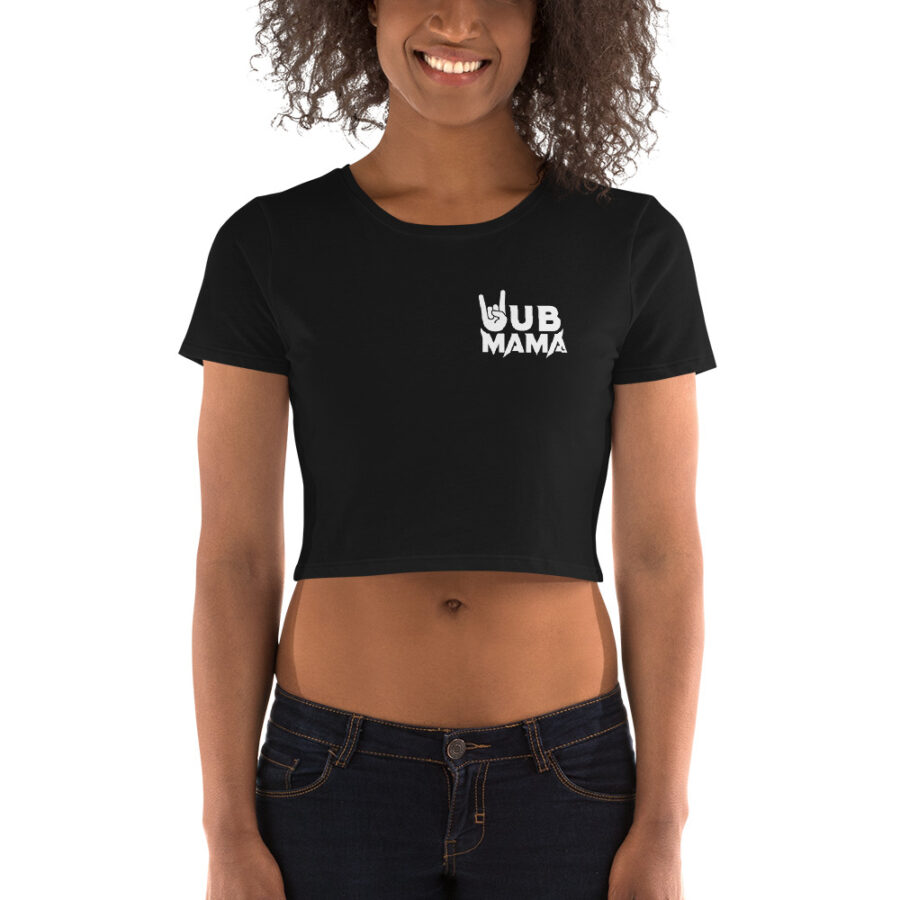 Wubmama Crop Tee (Small Logo) - Image 3
