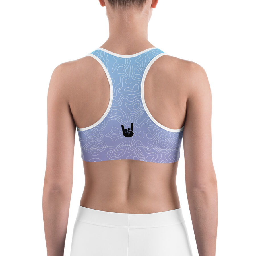 #WubbyGang Gradient Sports Bra - Image 5