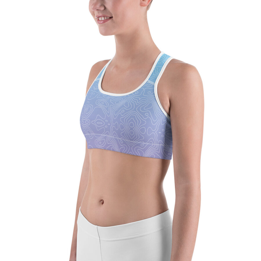 #WubbyGang Gradient Sports Bra - Image 3