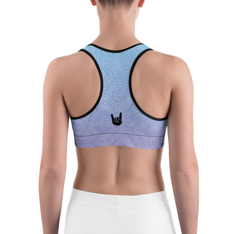#WubbyGang Gradient Sports Bra - Image 8