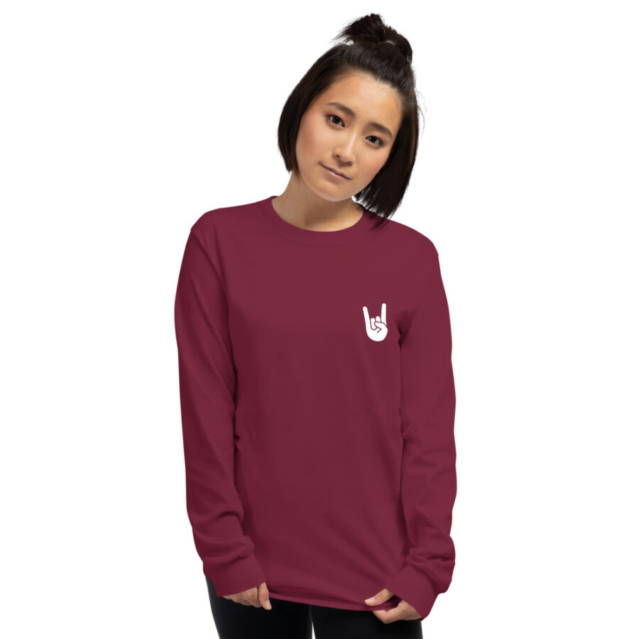 Wubmama Unisex Long Sleeve Shirt (Front & Back)