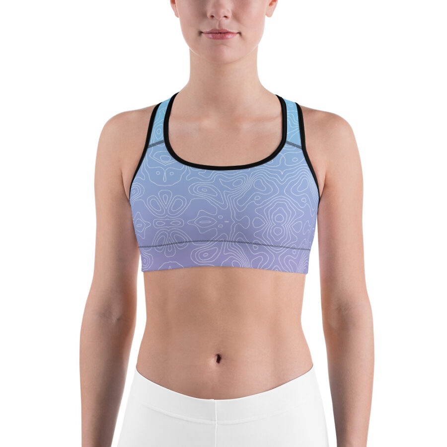 #WubbyGang Gradient Sports Bra