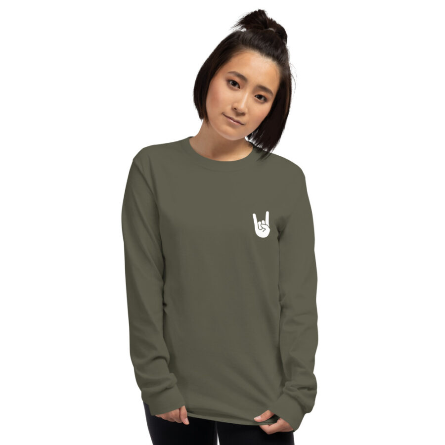 Wubmama Unisex Long Sleeve Shirt (Front & Back) - Image 9