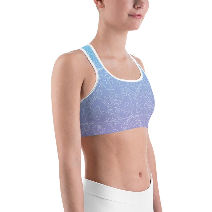 #WubbyGang Gradient Sports Bra - Image 4