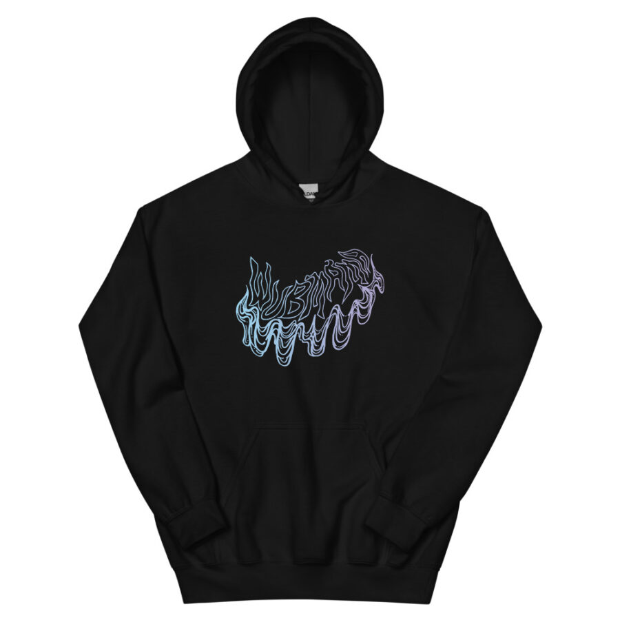 Angel Inc "Trippy Gradient" Hoodie One Sided