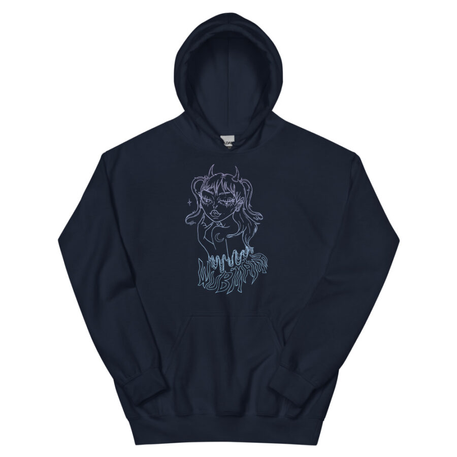 Angel Inc "Evil Girl" Hoodie One Sided - Image 3